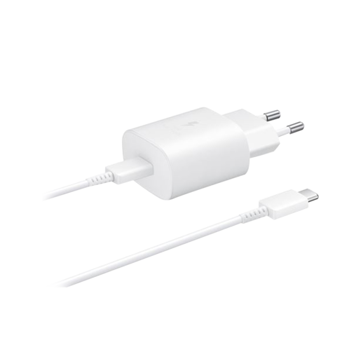 Samsung EP TA800N Type-C 25W Hızlı Şarj Cihazı Beyaz
