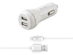 S-LINK SWAPP SW-C630 IPAD/IPHONE 2100MA 2 USB LUKS KABLO VE ARAC SARJ ADAPTORU