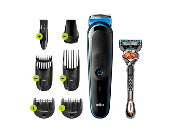 Braun MGK3245 7’si 1 Arada Erkek Bakım Kiti Islak ve Kuru Şekillendirici