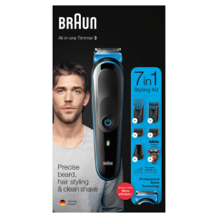 Braun MGK3245 7’si 1 Arada Erkek Bakım Kiti Islak ve Kuru Şekillendirici