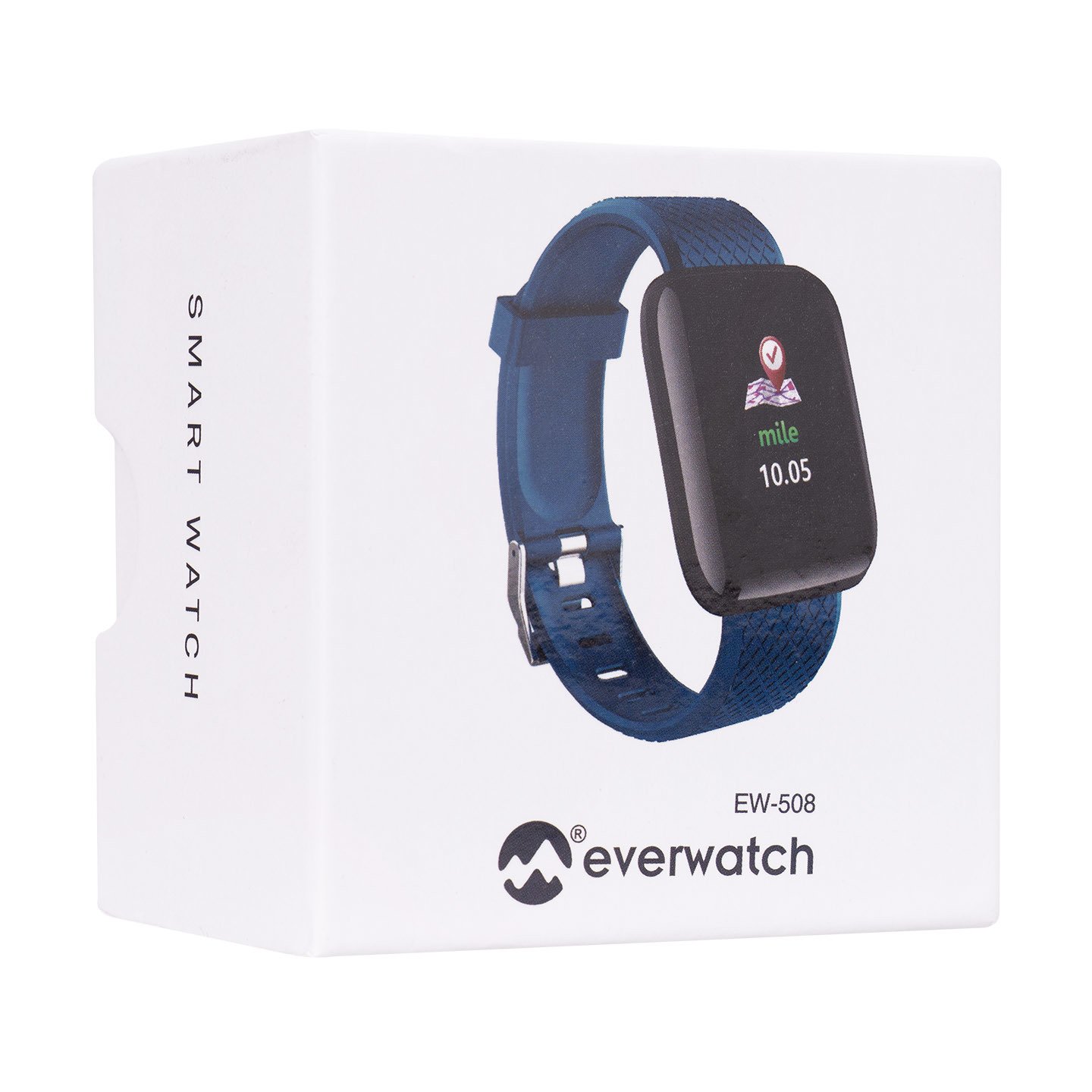 Everest Ever Watch Ew-508 Android/ıos Smart Watch Kalp Atışı Sensörlü Akıllı Saat Mavi
