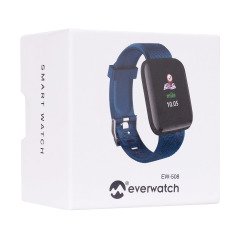 Everest Ever Watch Ew-508 Android/ıos Smart Watch Kalp Atışı Sensörlü Akıllı Saat Mavi