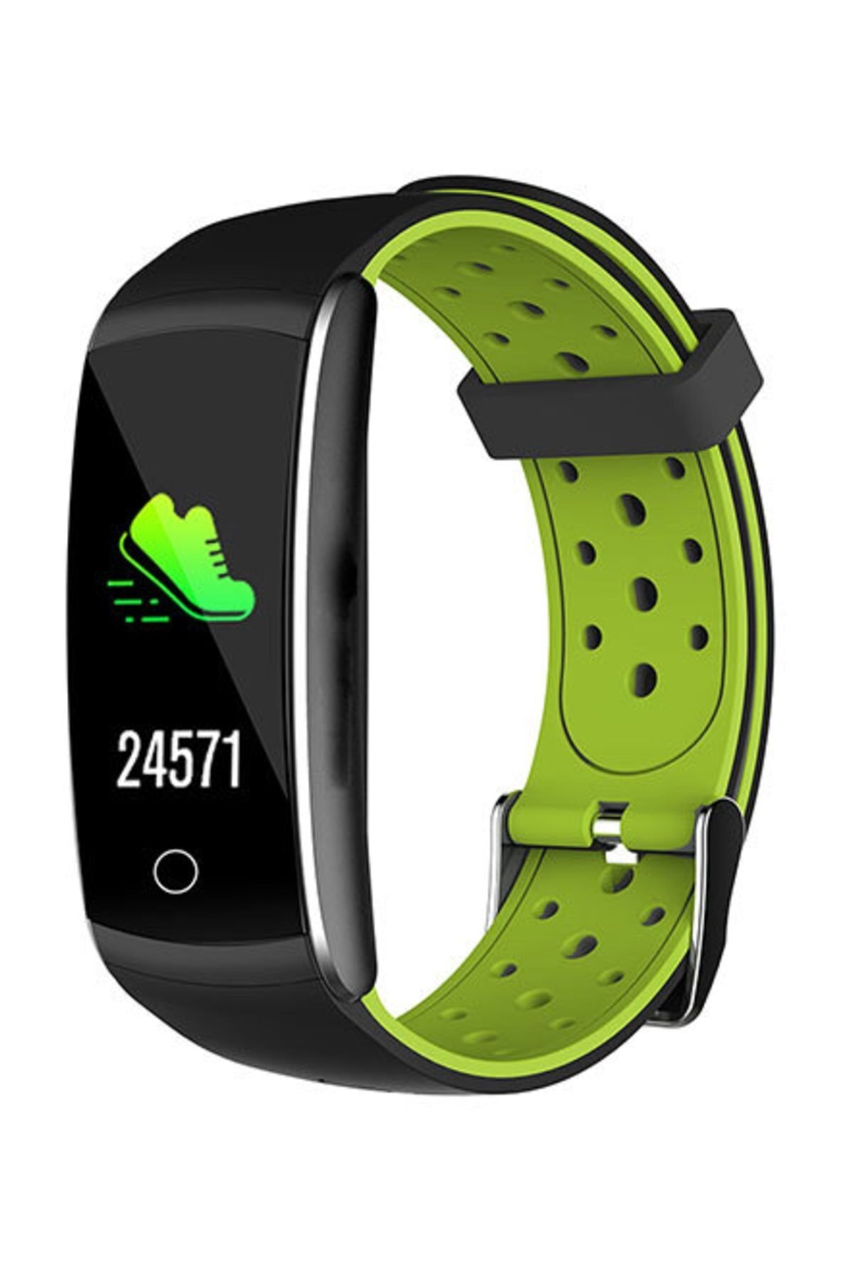 Everest Ever Fit W49 Android/IOS Smart Watch Kalp Atışı Sensörlü Yeşil Akıllı Bileklik Saat