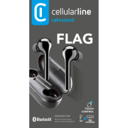 Cellularline Flag Kablosuz Kulak İçi Kulaklık Siyah