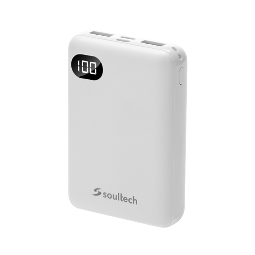 Soultech Bt040b Comfort Lcd Plus 10.000 Mah Beyaz Powerbank