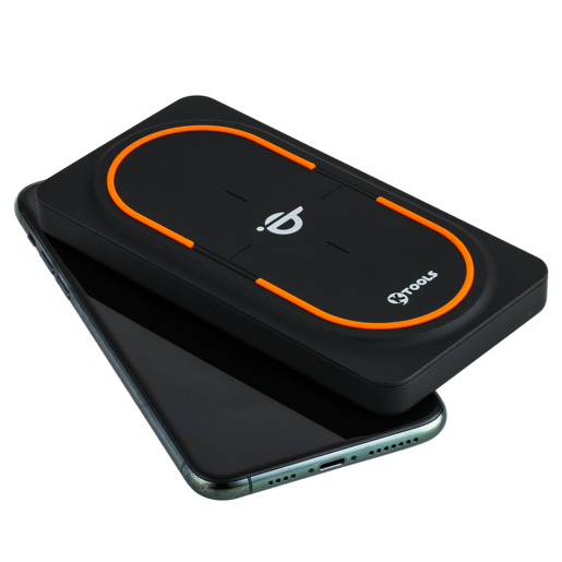 Ktools Urban 10000 Mah Qi/Qc 3.0/Pd Wireless Siyah Powerbank