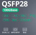 100GbE QSFP28 Transceivers