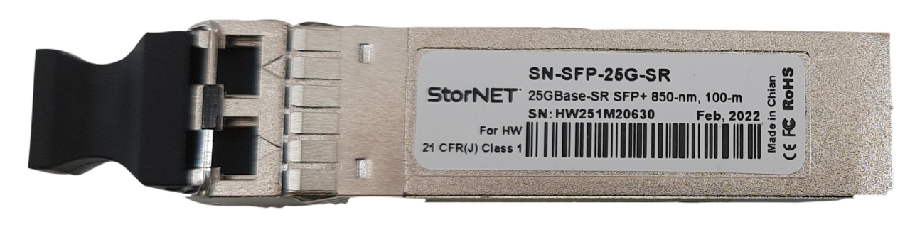 Huawei Transceiver 25G SFP-25G-SR (SFP28) | StorNET