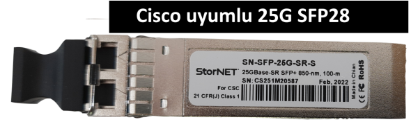 25G Transceiver (SFP28) MM SR | StorNET