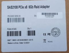 RAID Kart SAS SATA uyumlu LSI 9260-8i (512Mb Cache)