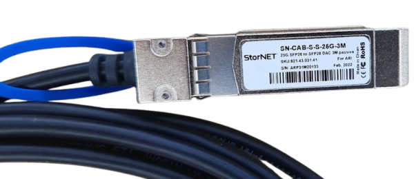 Dac Kablo 25G Arista Switch uyumlu SFP28 (3 Metre) | StorNET