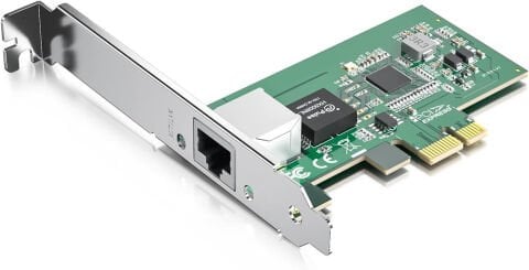 Ethernet Kartı 1 Gigabit intel 82574 Chip Tek Port RJ45