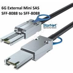 Mini SAS Kablo SFF8088 to SFF8088 (3 Metre)