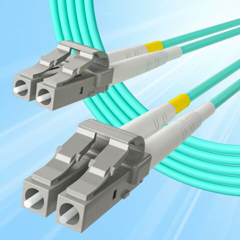 OM3 LC Fiber Patch Kablo MM - 1 Metre