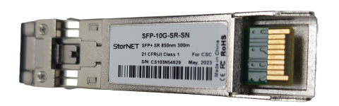Cisco 10GBASE-SR SFP+ Modül Transceiver | StorNET