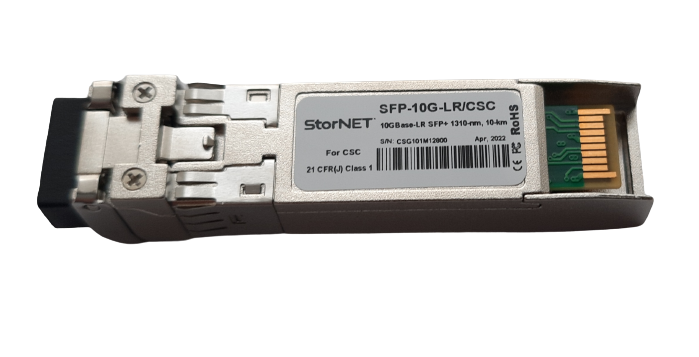 Cisco 10GBase-LR SFP+ SM 1310nm Transceiver | StorNET