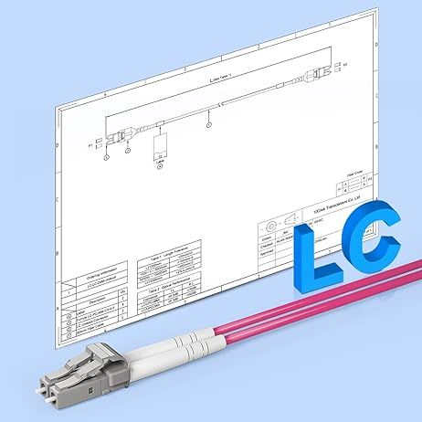 Fiber Patch Kablo OM4 MM LC - 1 metre