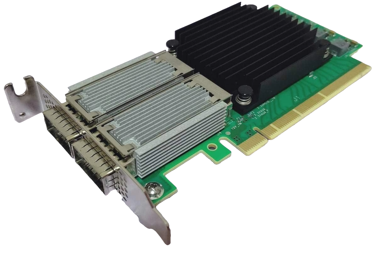 Ethernet Kartı Mellanox MCX516A-CDAT 100G PCIe 4 x16 ConnectX-5
