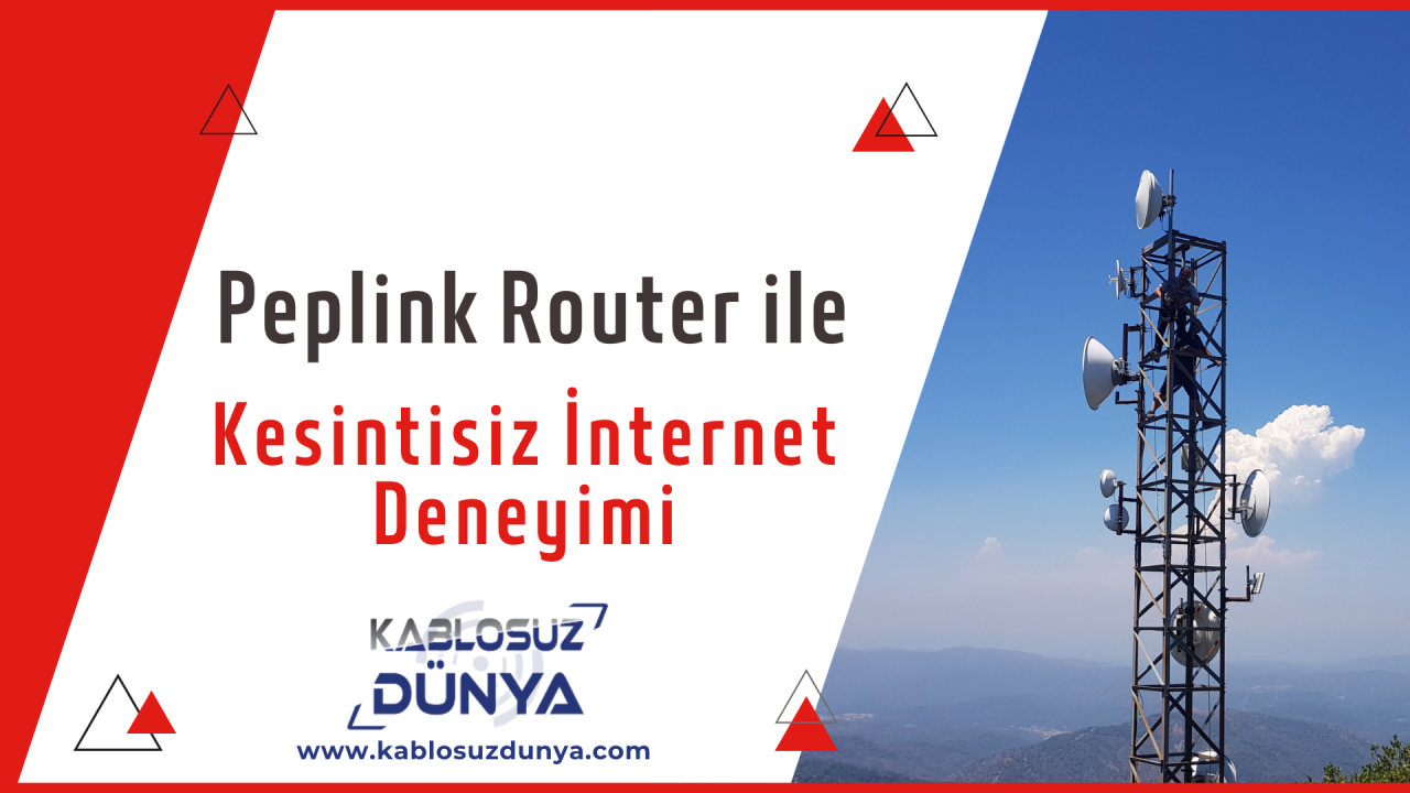 Peplink Router ile Kesintisiz İnternet Deneyimi
