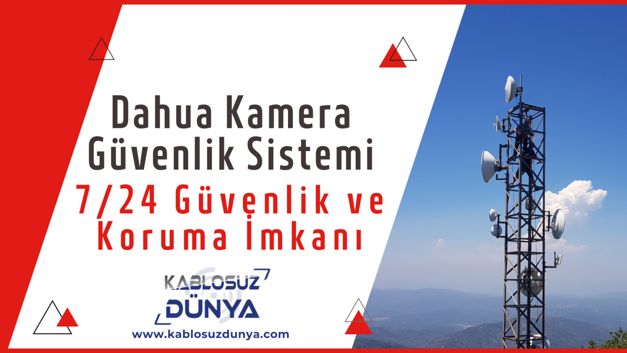 Dahua Kamera Güvenlik Sistemi: 7/24 Güvenlik ve Koruma Sağlayın