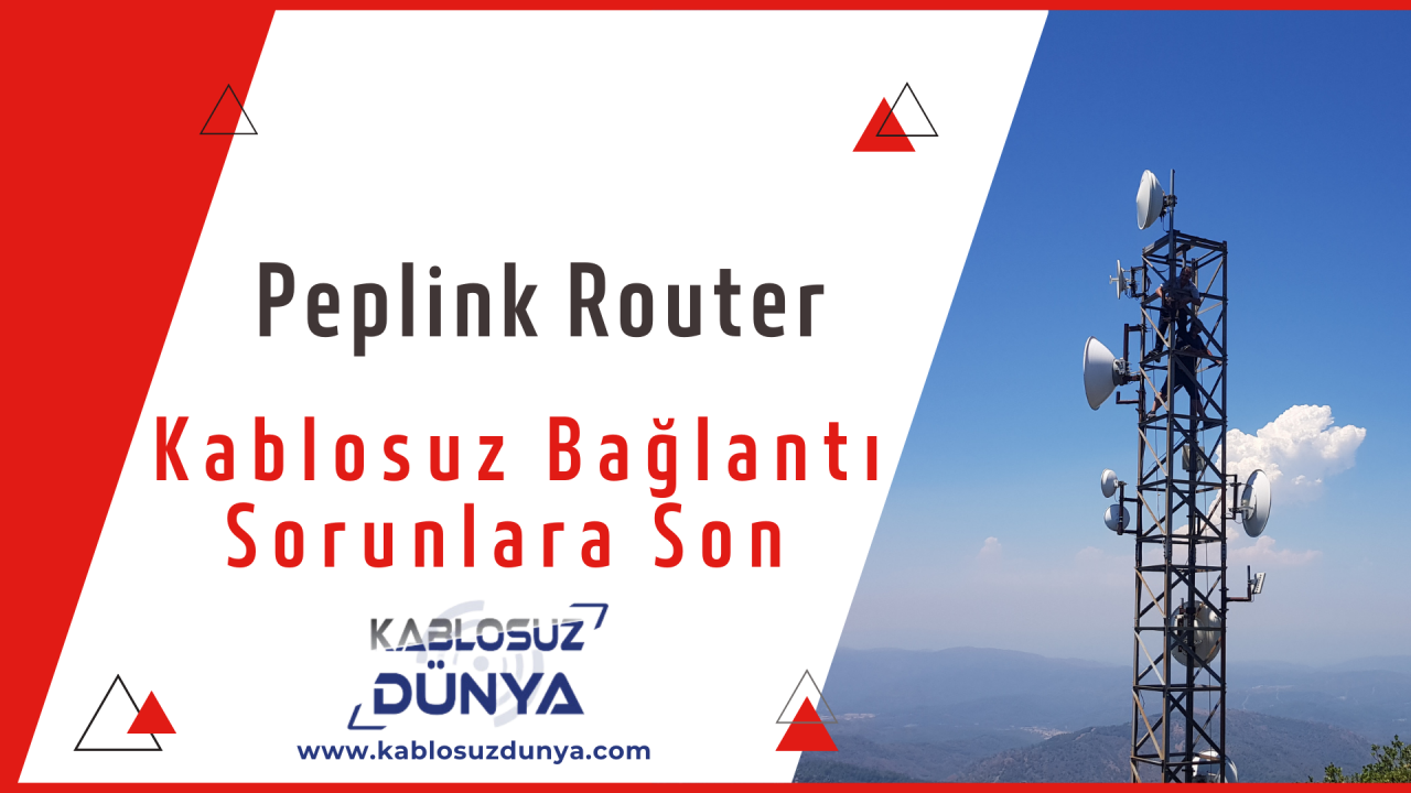 Peplink Router ile Kablosuz Bağlantı Sorunlarınıza Son Verin