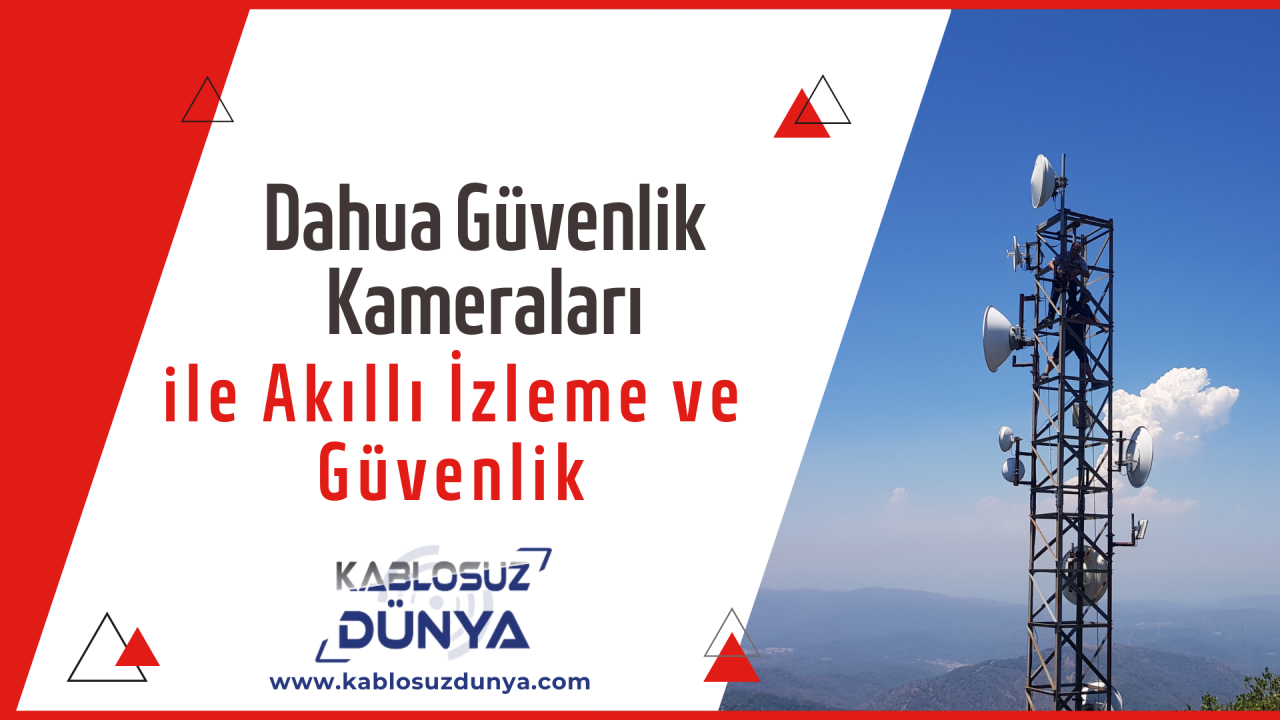 Dahua Güvenlik Kameraları ile Akıllı İzleme ve Güvenlik