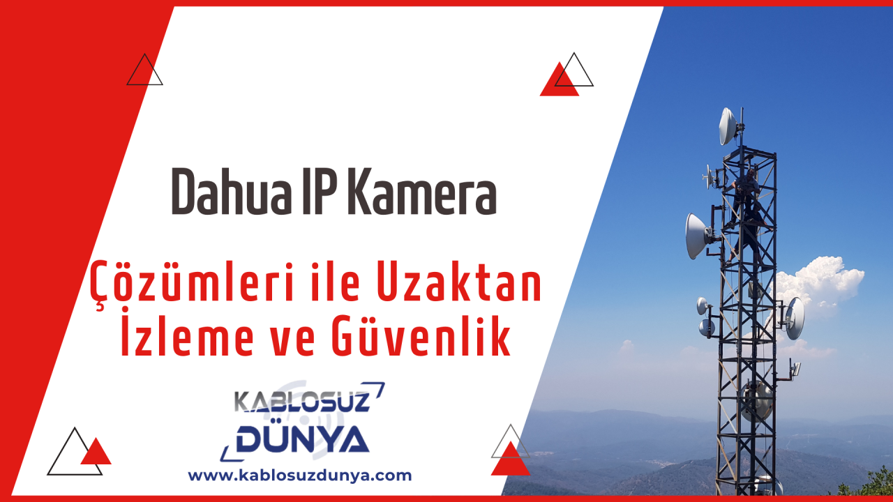 Dahua IP Kamera Çözümleri ile Uzaktan İzleme ve Güvenlik
