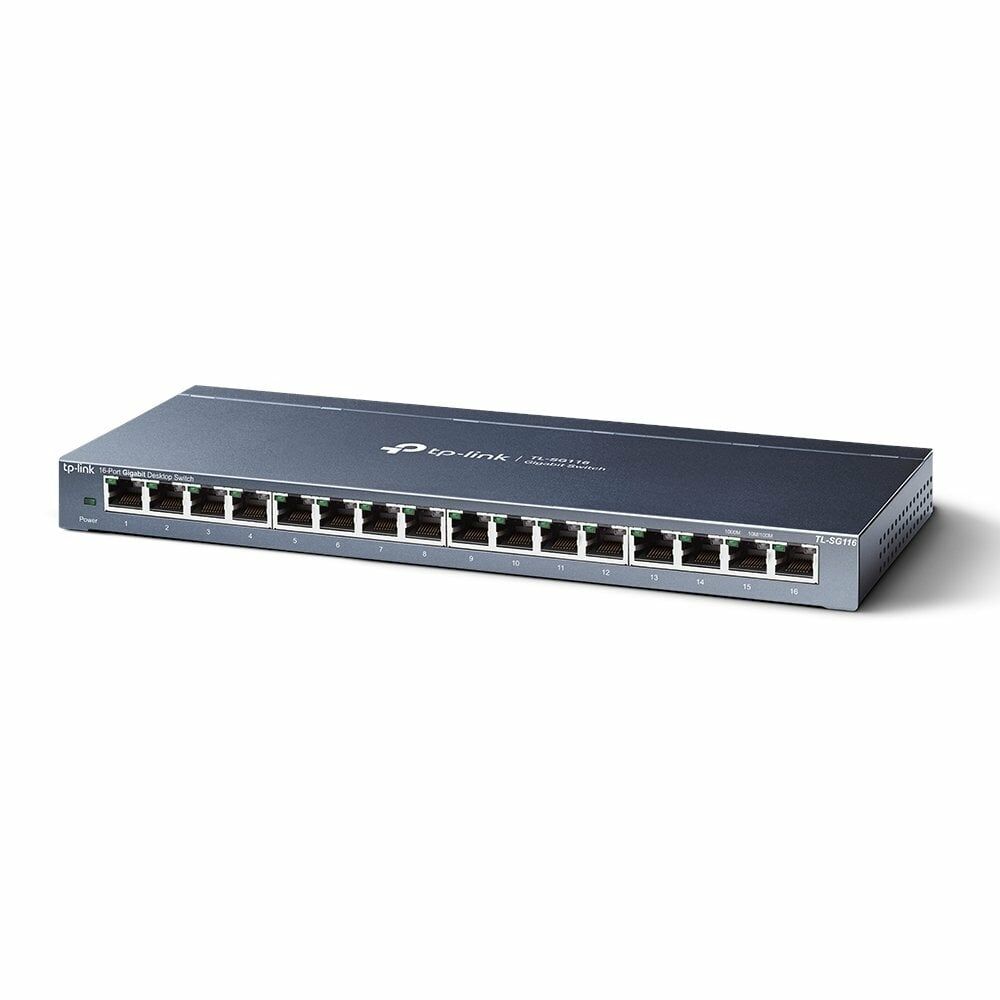 Tp-Link TL-SG116 16-Port Gigabit Masaüstü Switch