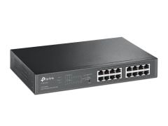 TP-LINK TL-SG1016PE 16-Port Gigabit Easy Smart 8 Port PoE Destekli Switch