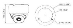 Dahua 3MP IR Mini Eyeball Network Kamera