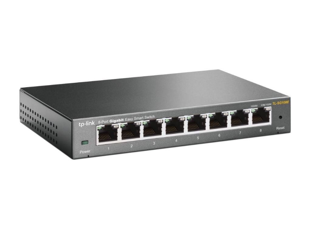 Tp-Link TL-SG108E Gigabit Desktop Easy Smart Switch