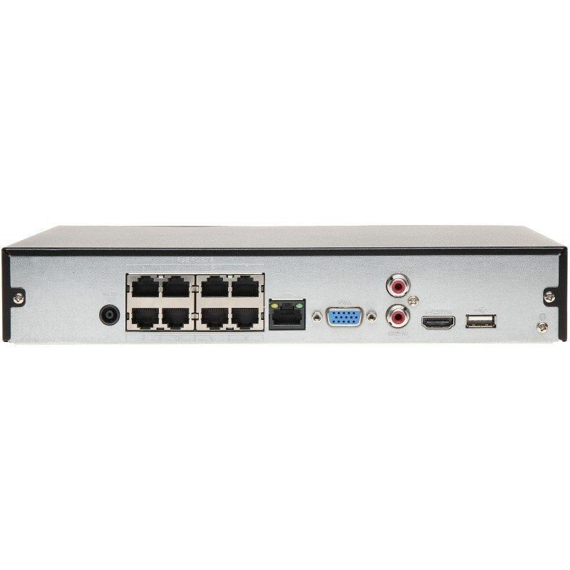 Dahua 8 Kanal Kompakt 1U 8PoE Lite 4K H.265 Network Video Kaydedici