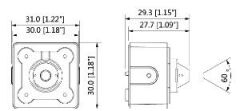 Dahua 2MP Covert Pinhole Network Kamera-Lens Ünitesi