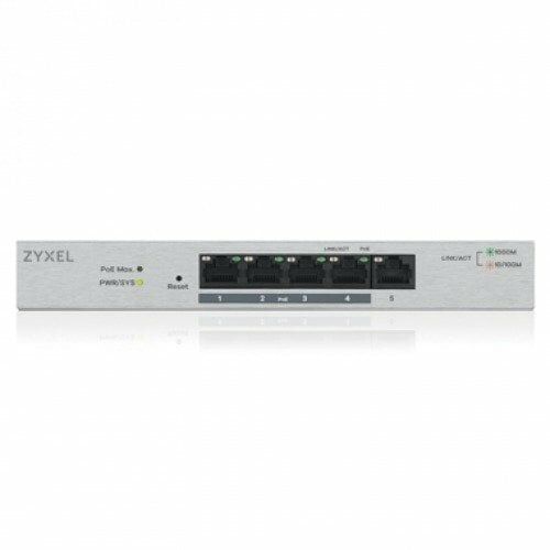 Zyxel GS1200-5HP 5 Port Web Yönetilebilir Switch (4 Port PoE)