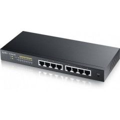 Zyxel GS1900-8HP 8 Port Gigabit Web Poe Yönetilebilir Switch