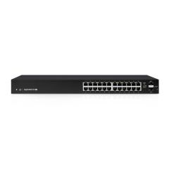 Ubiquiti Edge Yön. Gigabit Switch POE+ 24x1Gbit Eth + 2x SFP 250 Watt