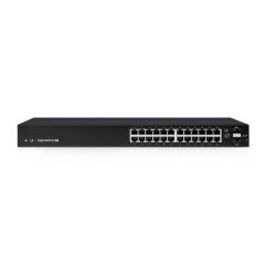 Ubiquiti Edge Yön. Gigabit Switch POE+ 24x1Gbit Eth + 2x SFP 250 Watt
