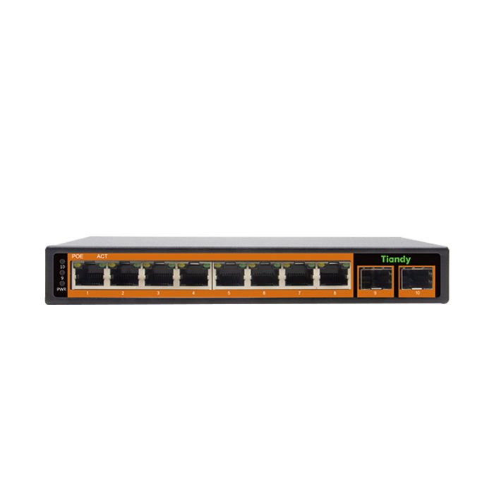 Tiandy PS-1008G-2SFP PoE Switch