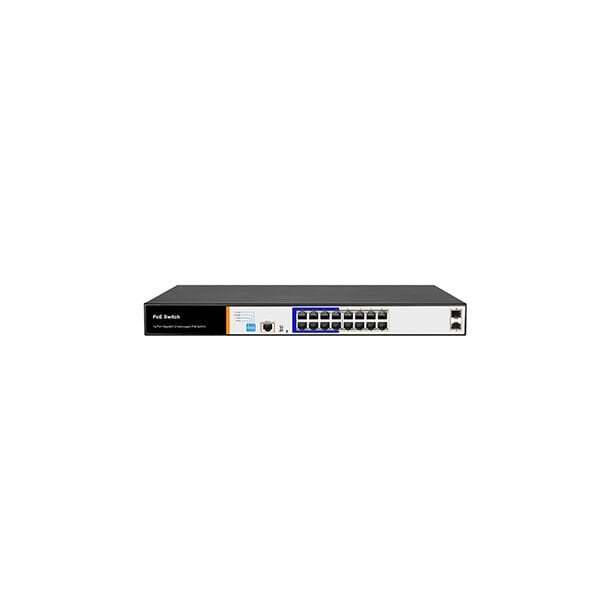 Tiandy YPS-3016G-2SFP-L2 PoE Switch
