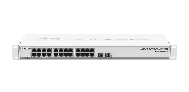 Mikrotik CSS326-24G-2S+RM 24 Port Switch