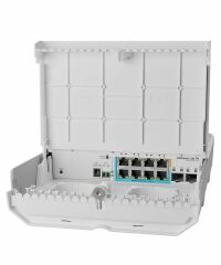 Mikrotik netPower Lite 7R CSS610-1Gi-7R-2S + ÇIKIŞ Port Switch