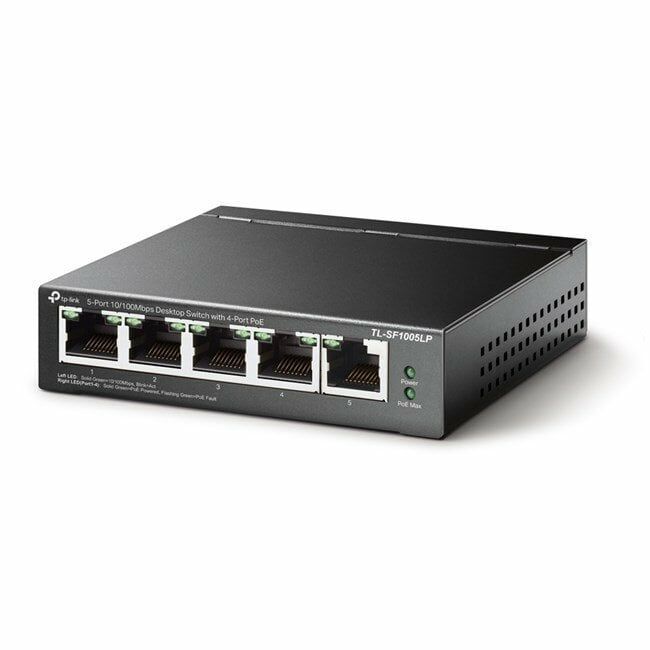 Tp-Link TL-SF1005LP 5 PORT(4 POE)10/100Mbps Switch