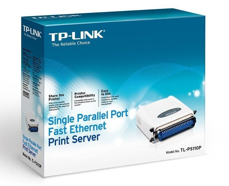TP-Link TL-PS110P Single Paralel Port Print Server