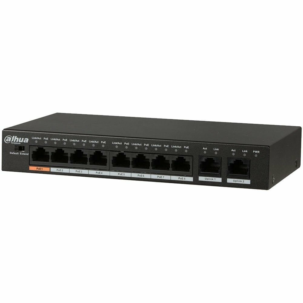Dahua 8-Port Hızlı Ethernet PoE Switch