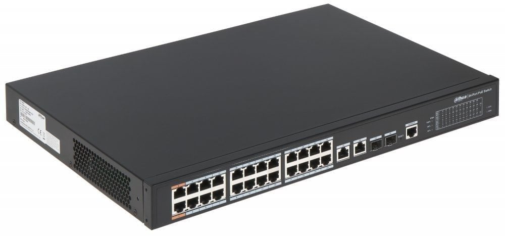 Dahua 24 Kanal 1.5U 24PoE 4K&H.265 Pro Network Video Kayıt Cihazı