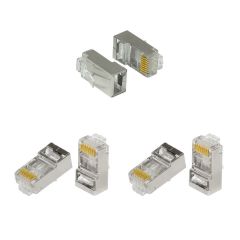 Frisby FNW-4522N Cat6 Metal RJ45 100'lü Konnektör