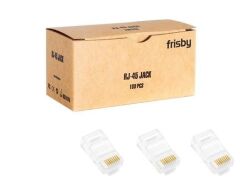Frisby FNW-RJ4520N Cat6 RJ45 100'lü Konnektör