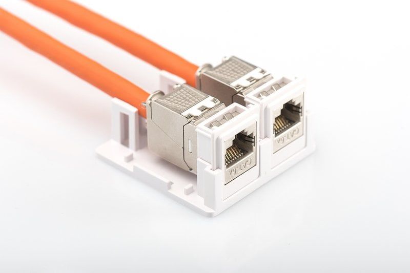 Digitus AT-AG 302A-WH 2'li Harici Keystone Kutusu