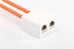 Digitus AT-AG 302A-WH 2'li Harici Keystone Kutusu