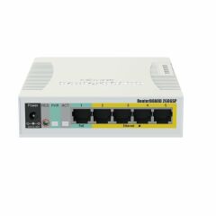 Mikrotik RB260GSP 5Port Pasif Poe - 1 Port Poe In Gigabit - Fiber Destekli Switch